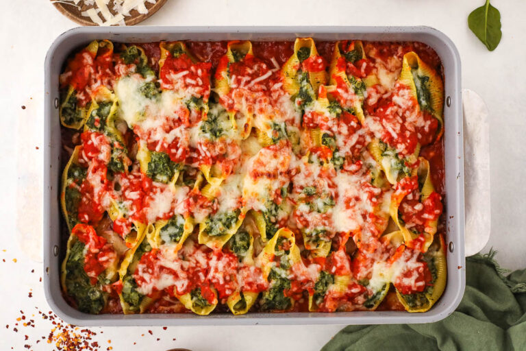 Vegetable Stuffed Shells