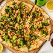 Vegan Broccoli Pizza