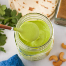 Vegan Cilantro Lime Dressing