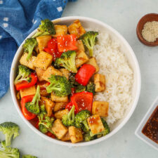 Sheet Pan Teriyaki Tofu