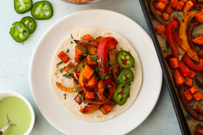 Sweet Potato Fajitas