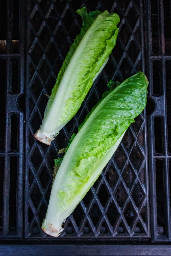 grilled romaine