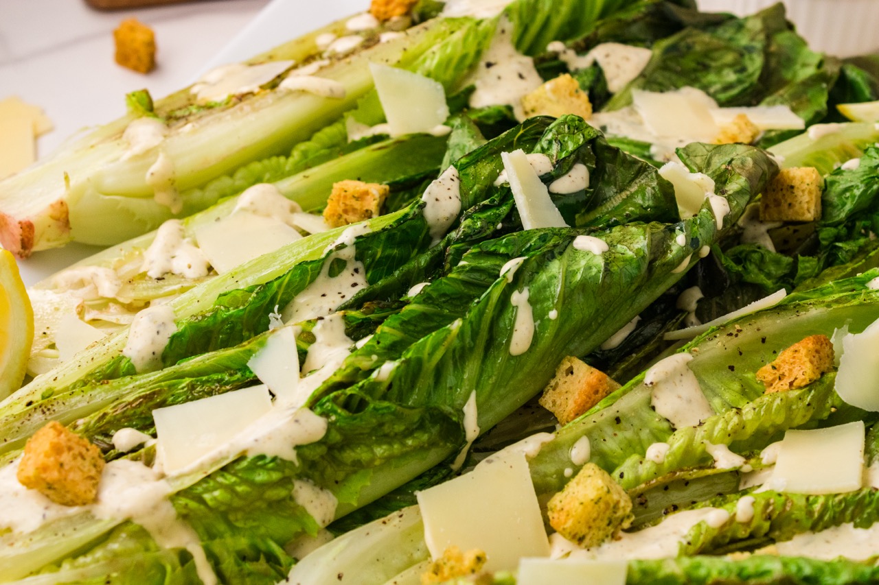 grilled caesar salad