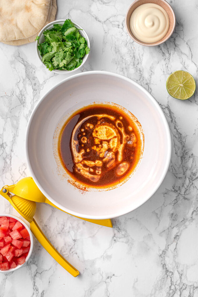Tofu Shawarma marinade