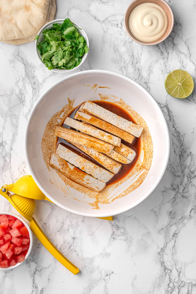 Tofu Shawarma marinade