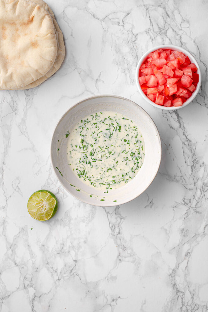 cilantro sauce