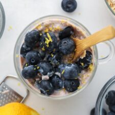 Lemom Blueberry Overnight Oats