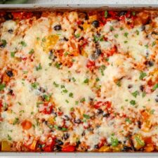 Stuffed Pepper Dump and Bake Casserole