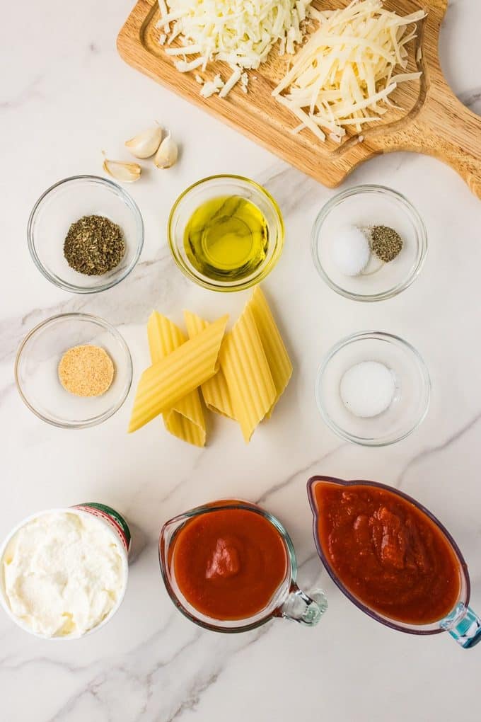 manicotti ingredients