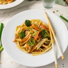 teriyaki rice noodles