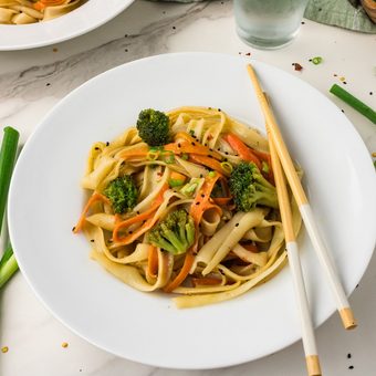 Teriyaki Rice Noodles